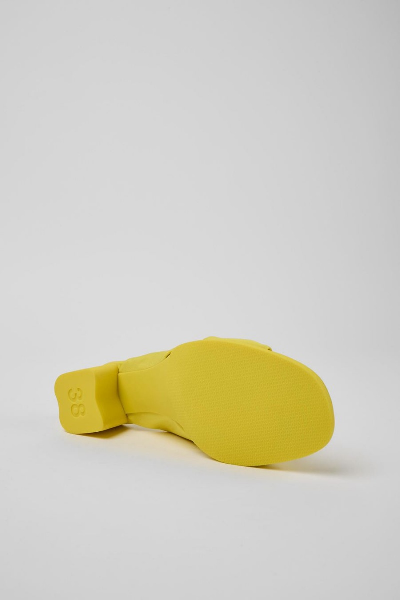 Sandalias Camper Katie Recycled Pet Mujer Amarillo | BONVH-5218