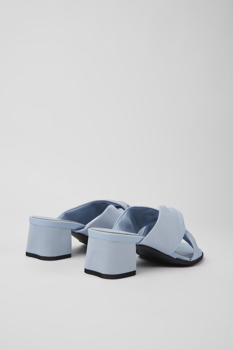 Sandalias Camper Katie Textil Mujer Azules | ZWMOE-9472