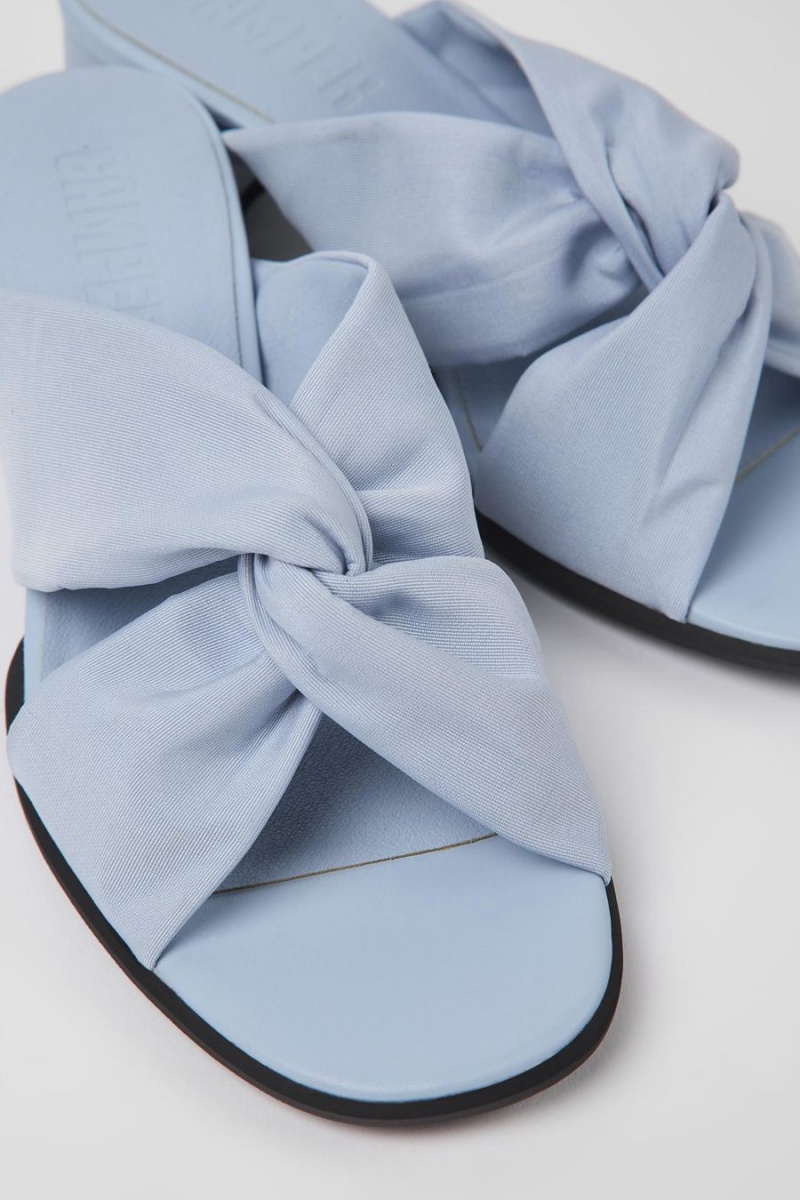 Sandalias Camper Katie Textil Mujer Azules | ZWMOE-9472