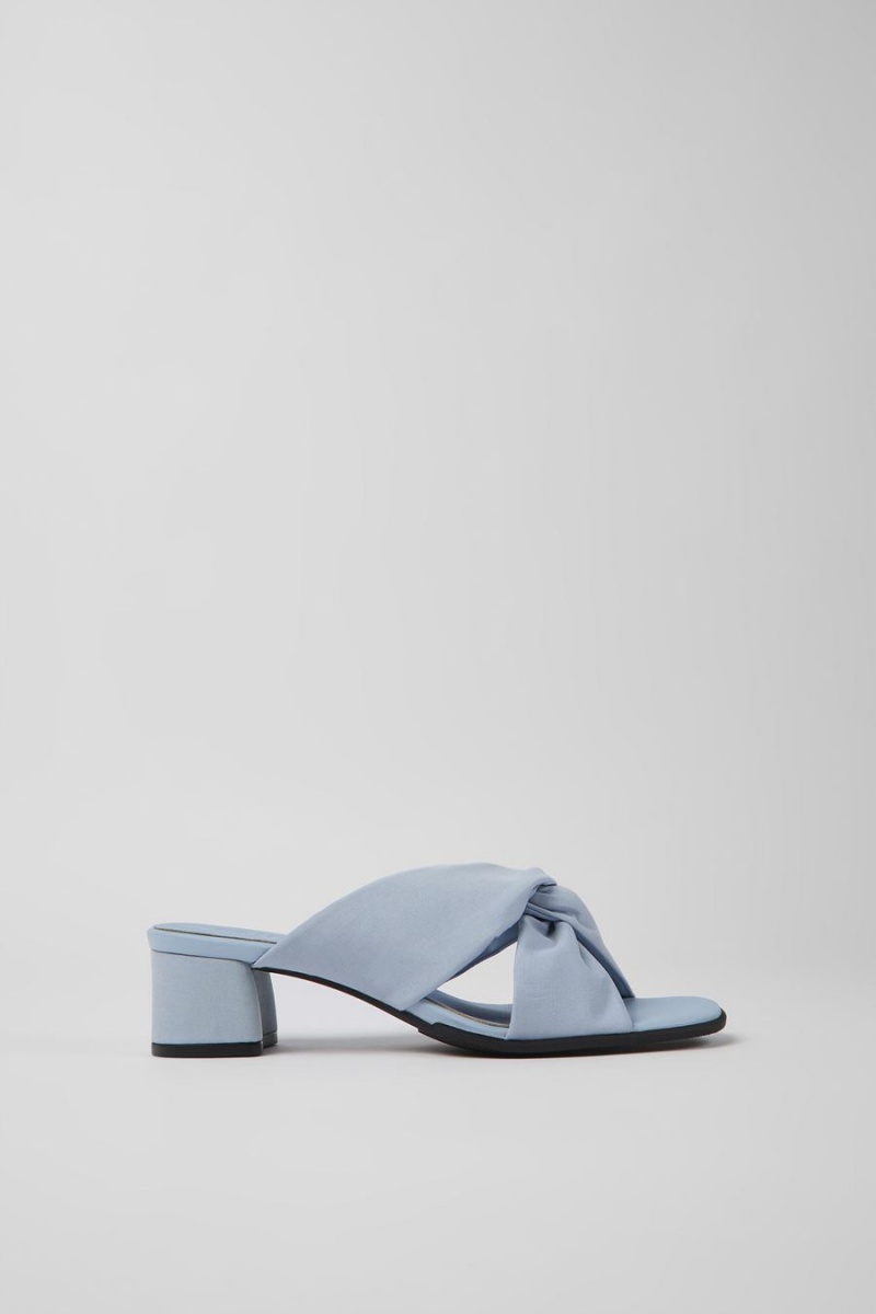 Sandalias Camper Katie Textil Mujer Azules | ZWMOE-9472