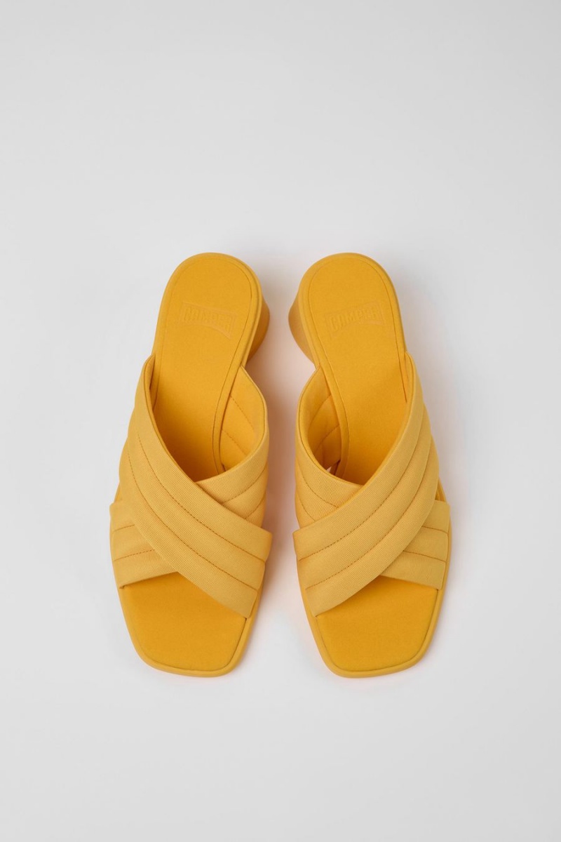 Sandalias Camper Kiara Textil Mujer Amarillo | WACLO-4169