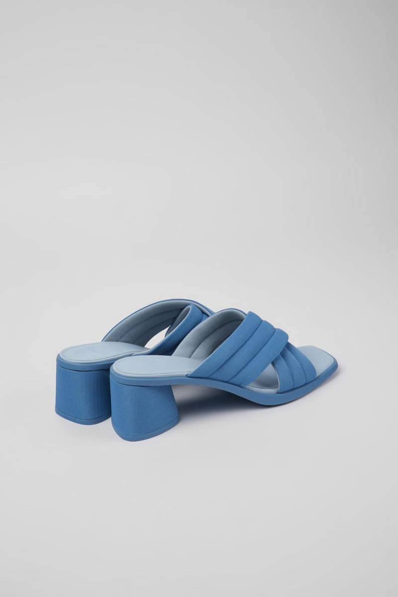 Sandalias Camper Kiara Textil Mujer Azules | LYMPJ-6023