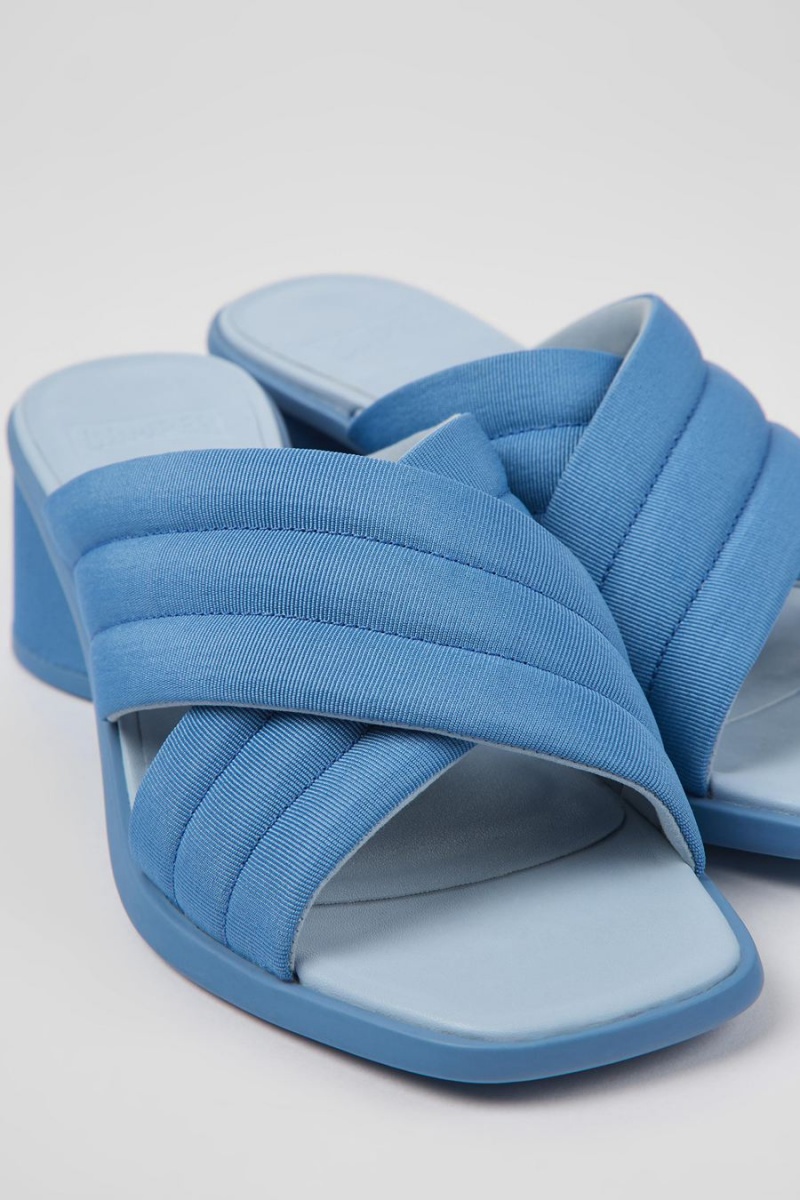 Sandalias Camper Kiara Textil Mujer Azules | LYMPJ-6023
