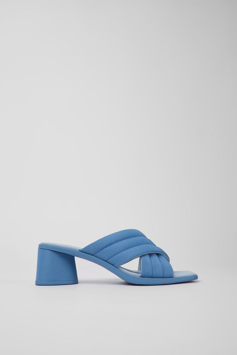 Sandalias Camper Kiara Textil Mujer Azules | LYMPJ-6023