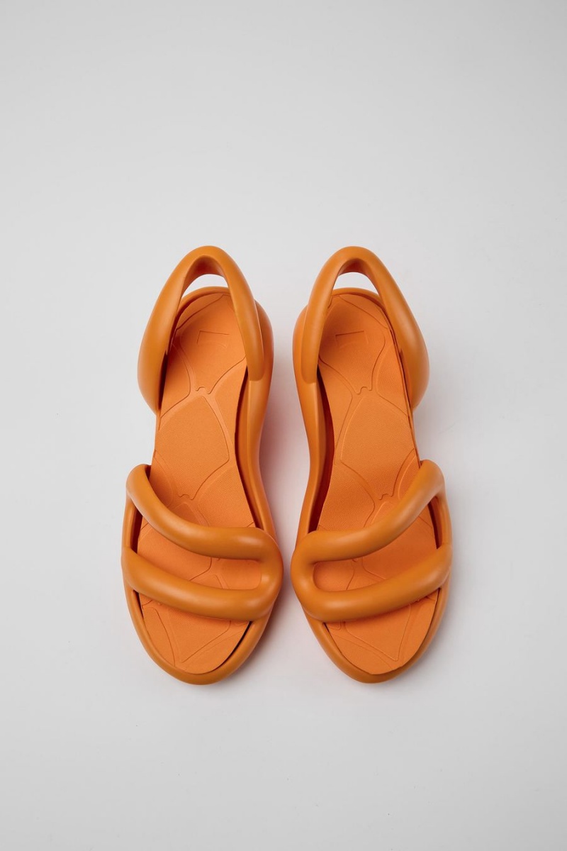 Sandalias Camper Kobarah Hombre Naranjas | HUIXG-6579