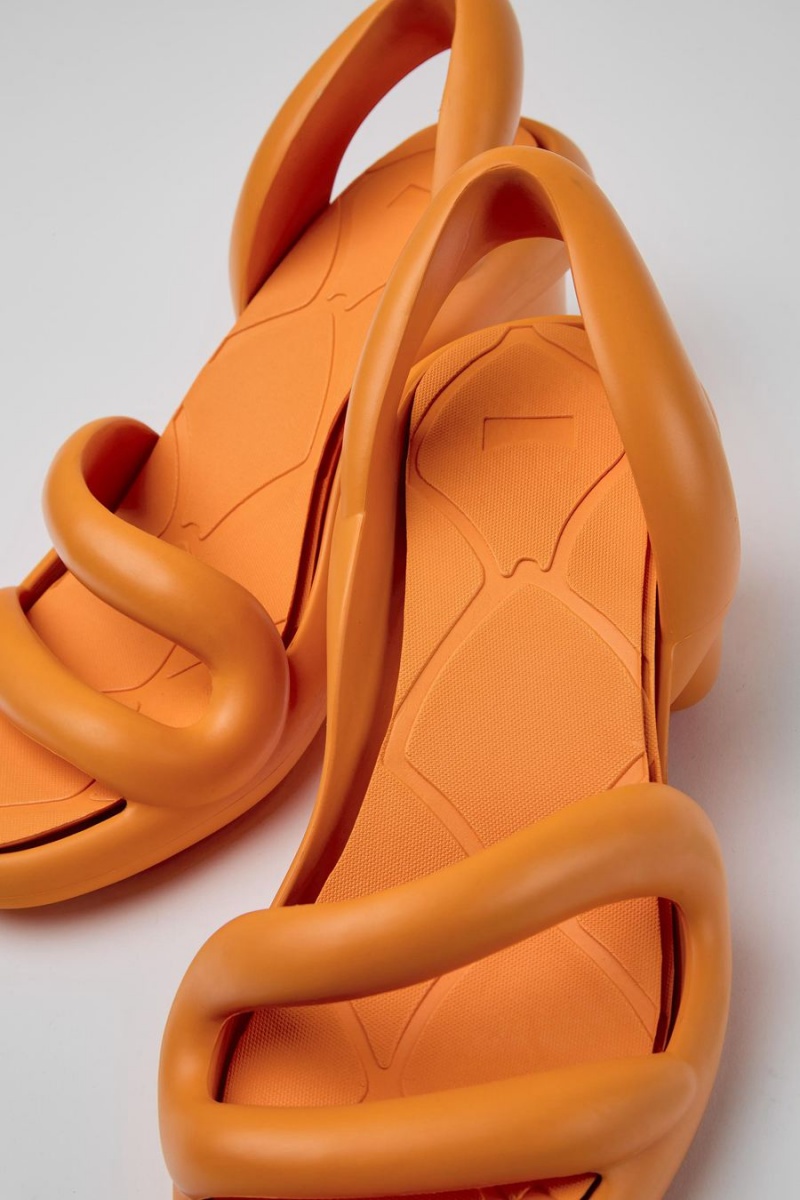 Sandalias Camper Kobarah Hombre Naranjas | HUIXG-6579