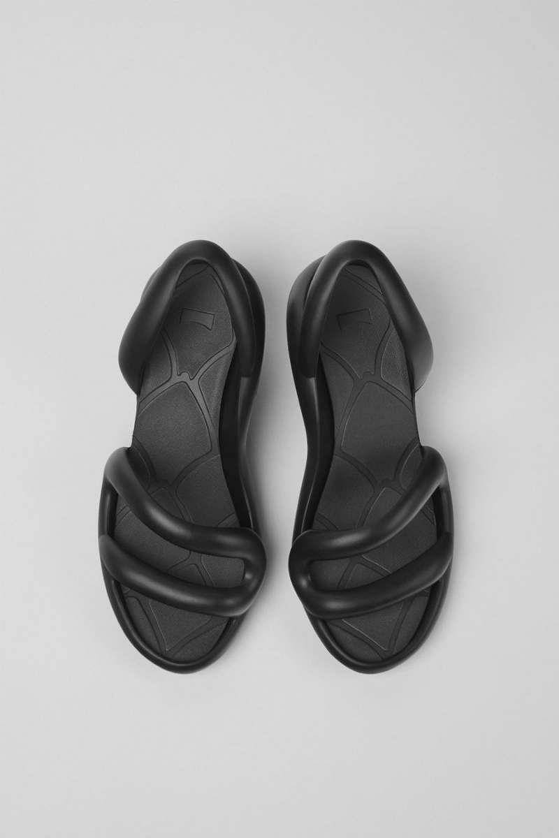 Sandalias Camper Kobarah Hombre Negras | IMATL-4807
