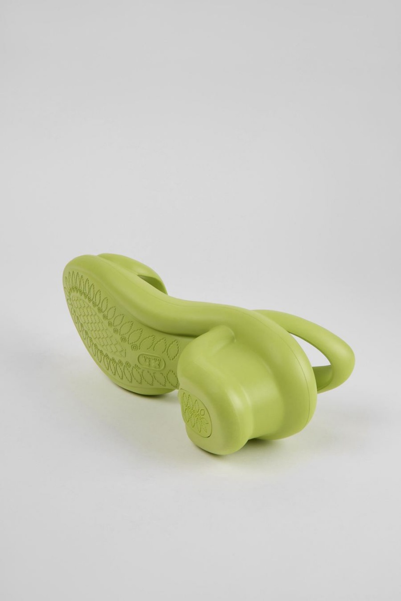 Sandalias Camper Kobarah Hombre Verde | FJTAY-3726