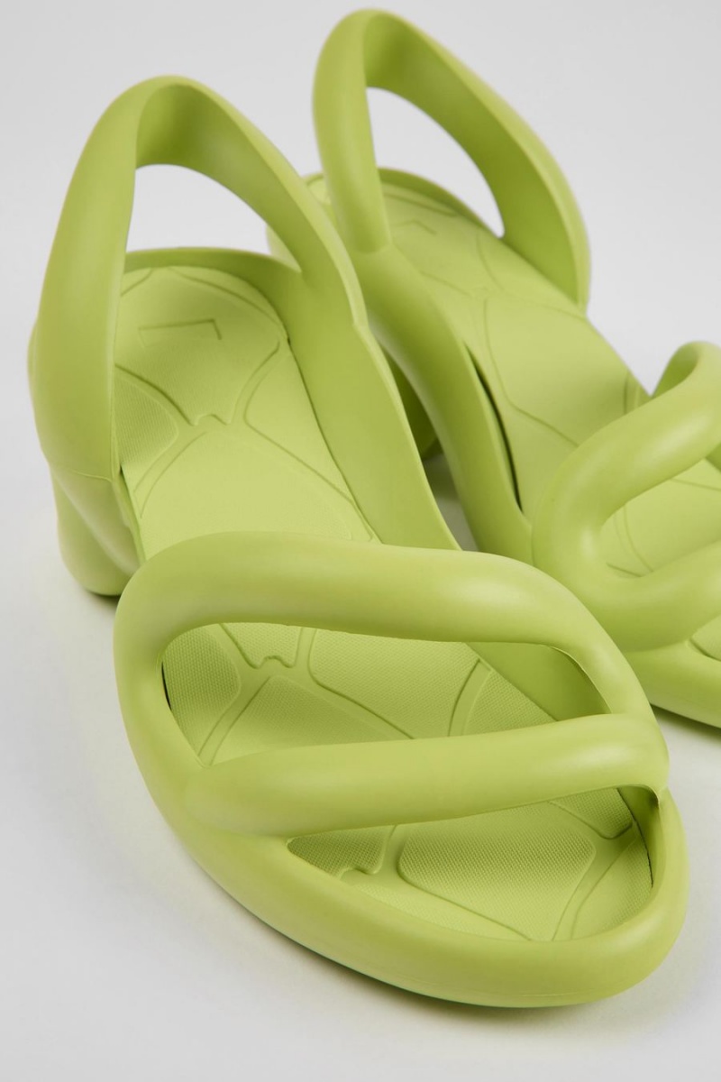 Sandalias Camper Kobarah Hombre Verde | FJTAY-3726