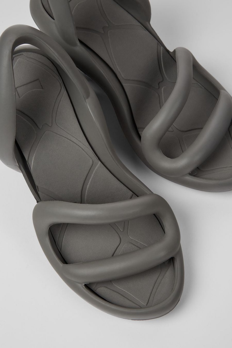 Sandalias Camper Kobarah Mujer Gris | XEYAD-6950