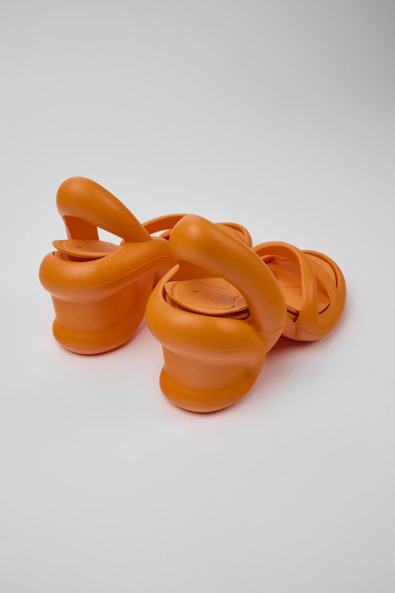 Sandalias Camper Kobarah Mujer Naranjas | IXZEV-2950