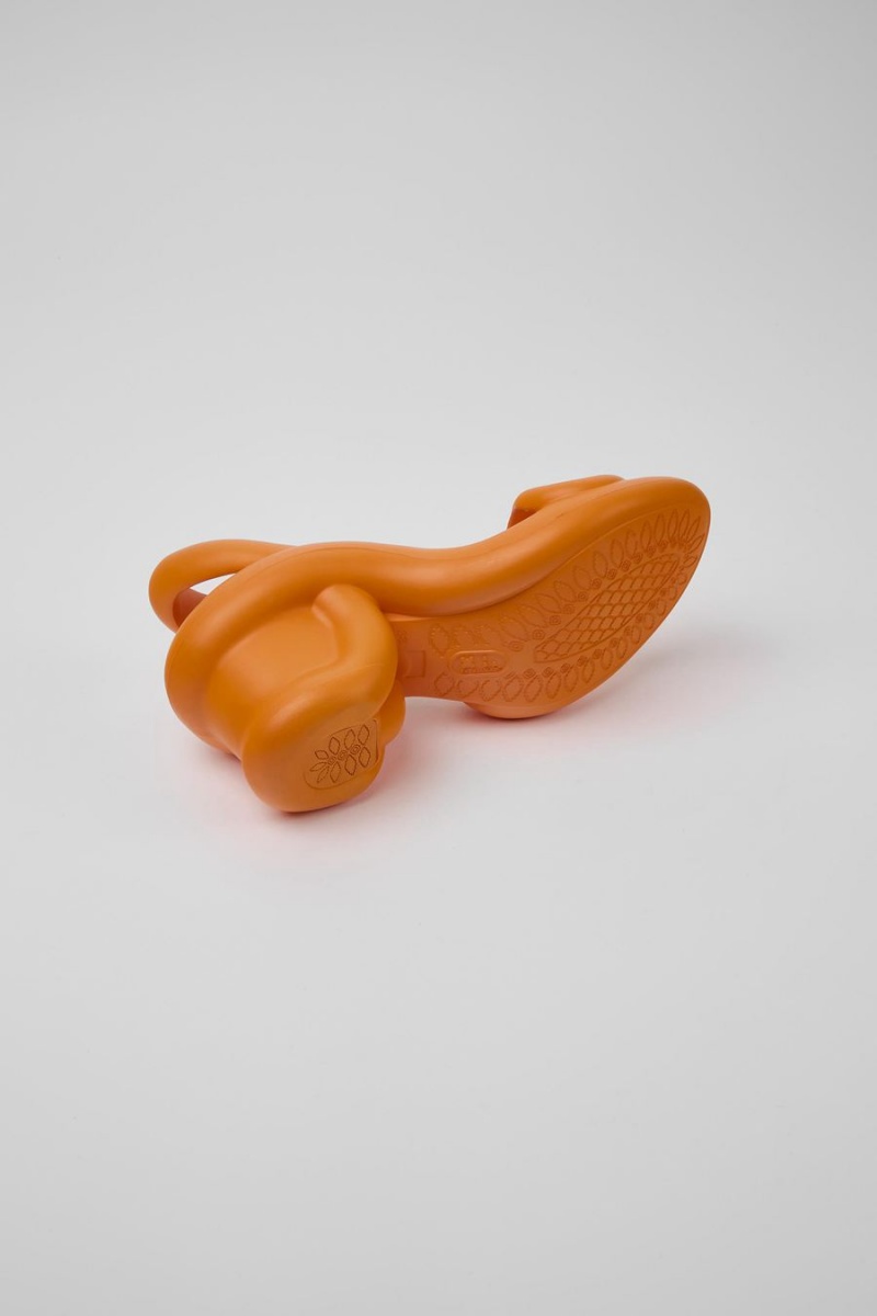 Sandalias Camper Kobarah Mujer Naranjas | IXZEV-2950