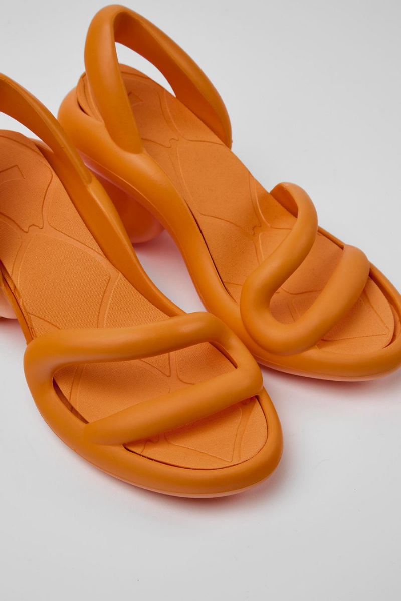 Sandalias Camper Kobarah Mujer Naranjas | IXZEV-2950