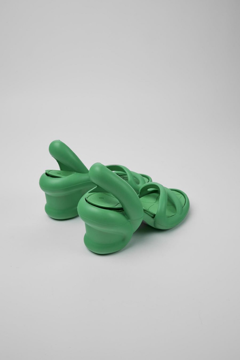 Sandalias Camper Kobarah Mujer Verde | UWPKC-0286