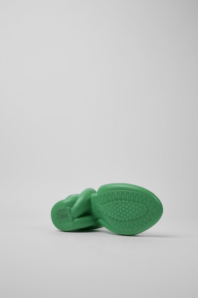 Sandalias Camper Kobarah Mujer Verde | UWPKC-0286