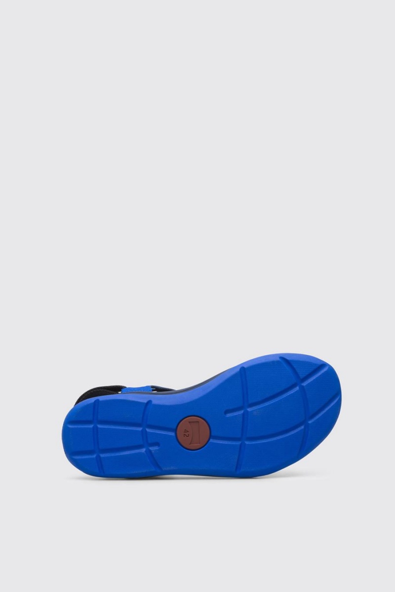 Sandalias Camper Match Hombre Azules | ARCEK-0653