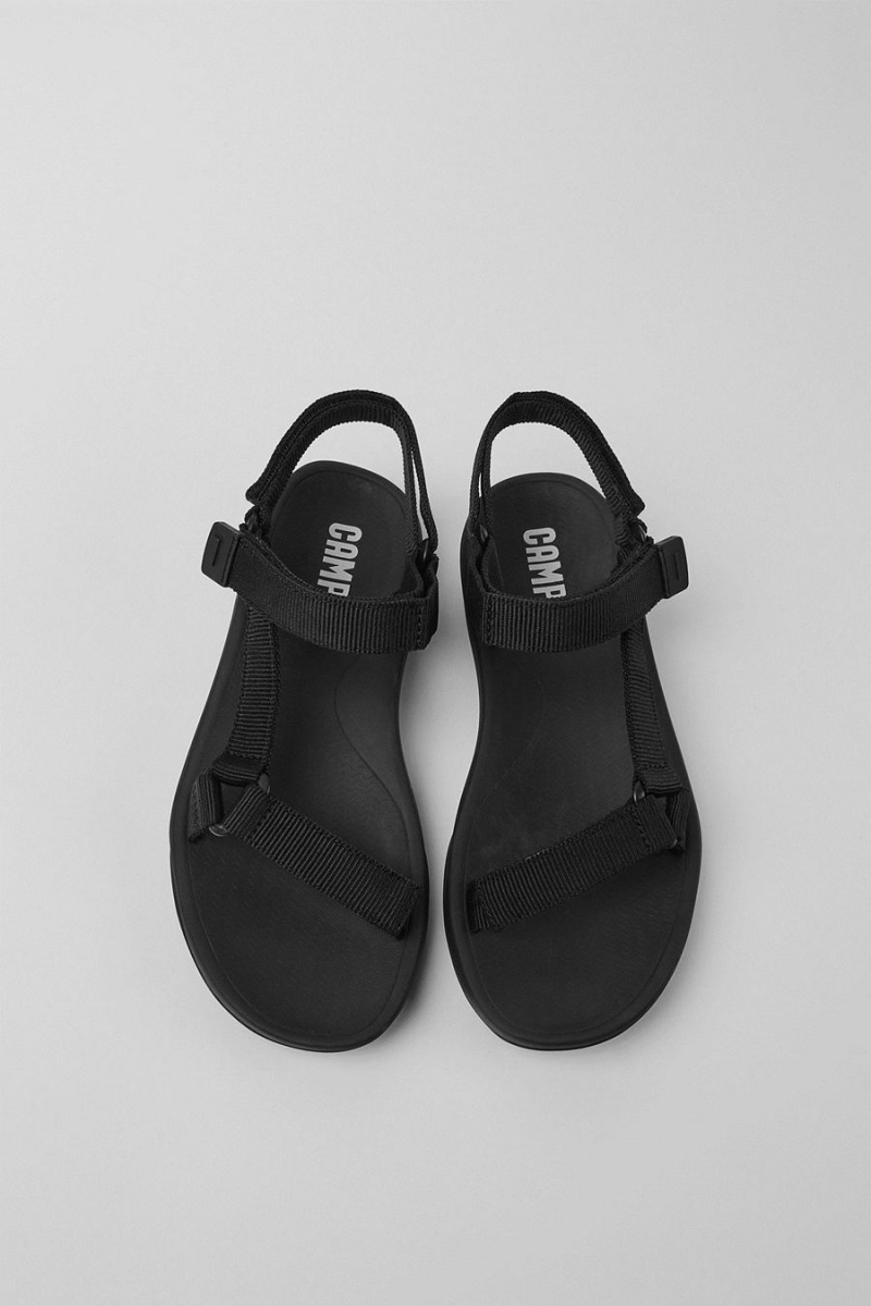 Sandalias Camper Match Mujer Negras | XYBIZ-5261