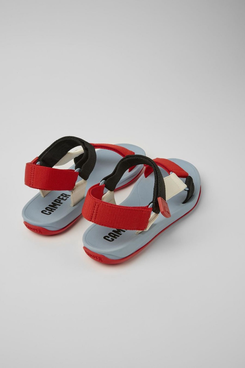 Sandalias Camper Match Recycled Pet Hombre Multicolor | FOPTW-7812