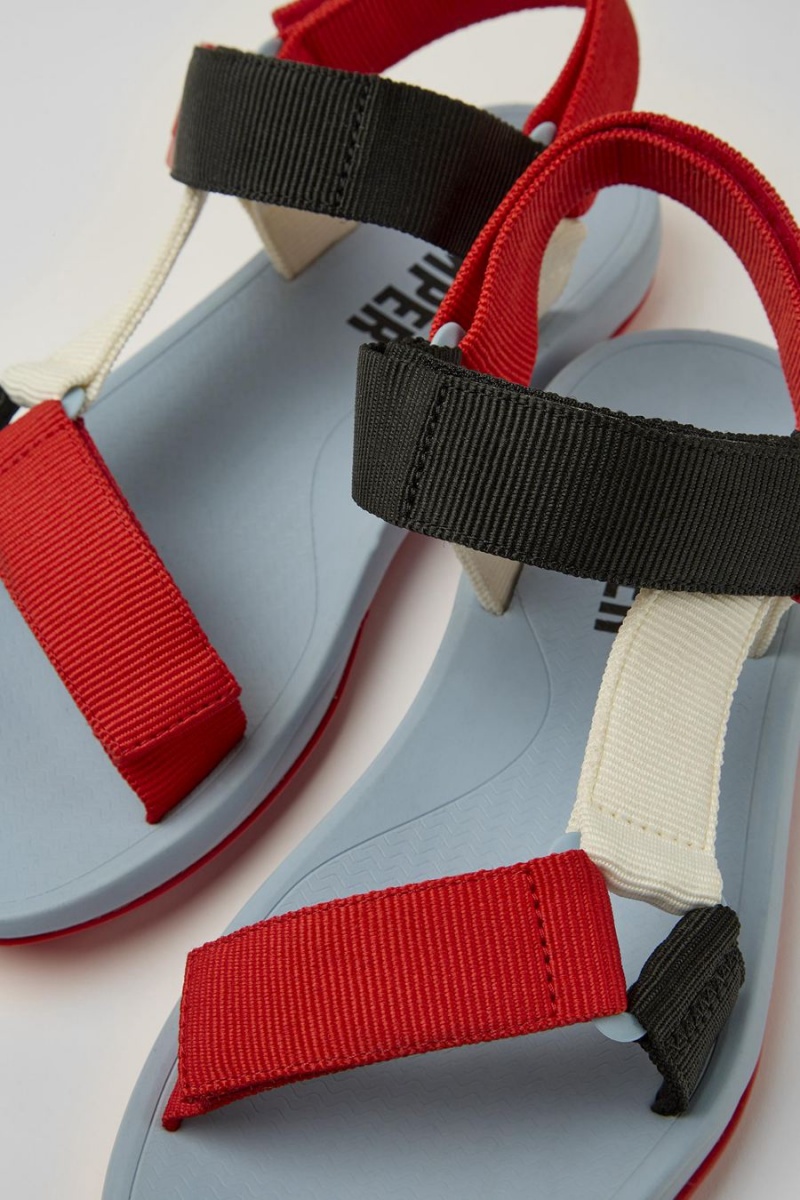 Sandalias Camper Match Recycled Pet Hombre Multicolor | FOPTW-7812
