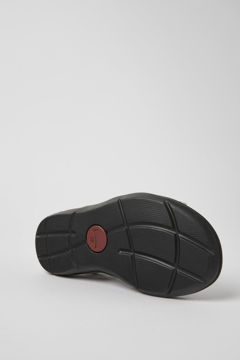 Sandalias Camper Match Textil Mujer Negras | FXDYQ-2410