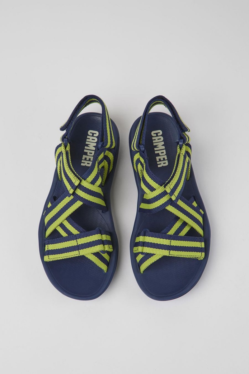 Sandalias Camper Match Textil Mujer Verde | AITME-5701