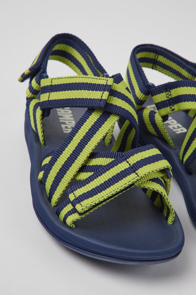 Sandalias Camper Match Textil Mujer Verde | AITME-5701