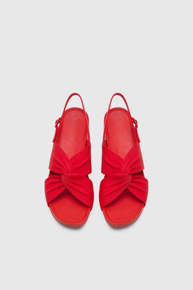 Sandalias Camper Minikaah Mujer Rojas | SJDHA-1076
