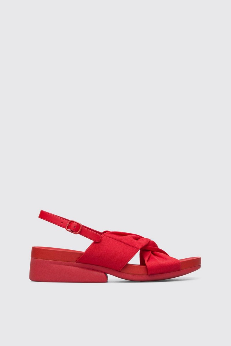 Sandalias Camper Minikaah Mujer Rojas | SJDHA-1076