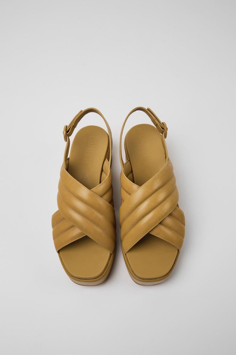 Sandalias Camper Misia Mujer Marrones | CJGVO-7521