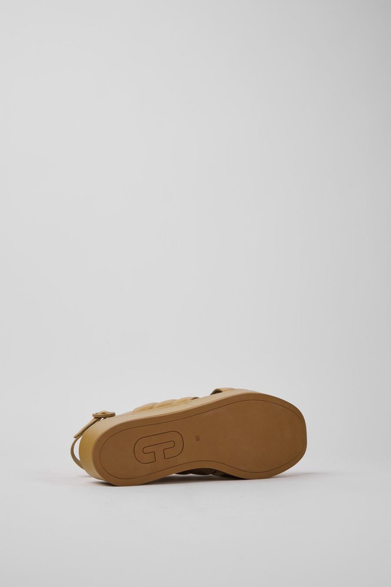 Sandalias Camper Misia Mujer Marrones | CJGVO-7521