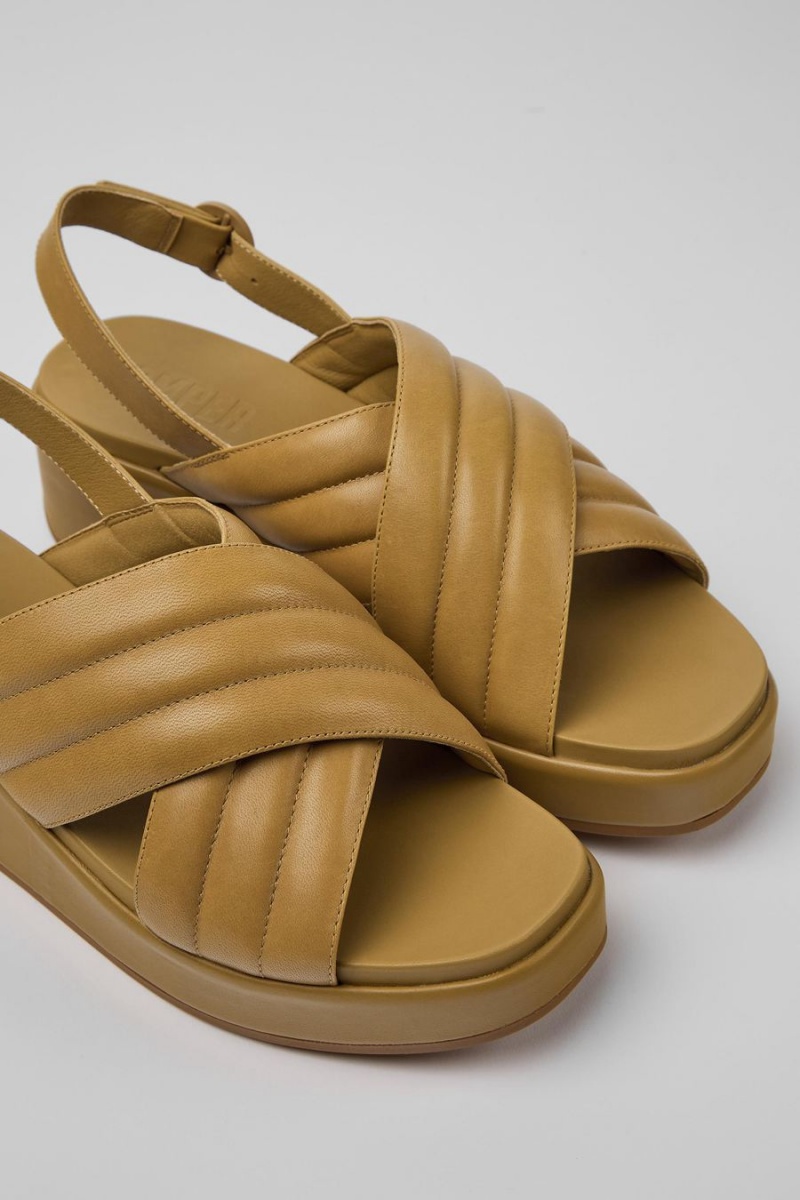 Sandalias Camper Misia Mujer Marrones | CJGVO-7521