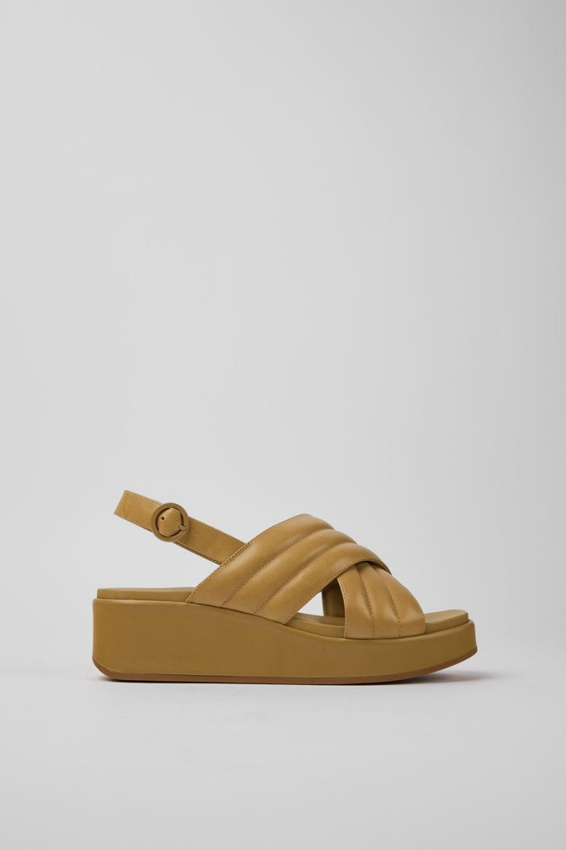 Sandalias Camper Misia Mujer Marrones | CJGVO-7521