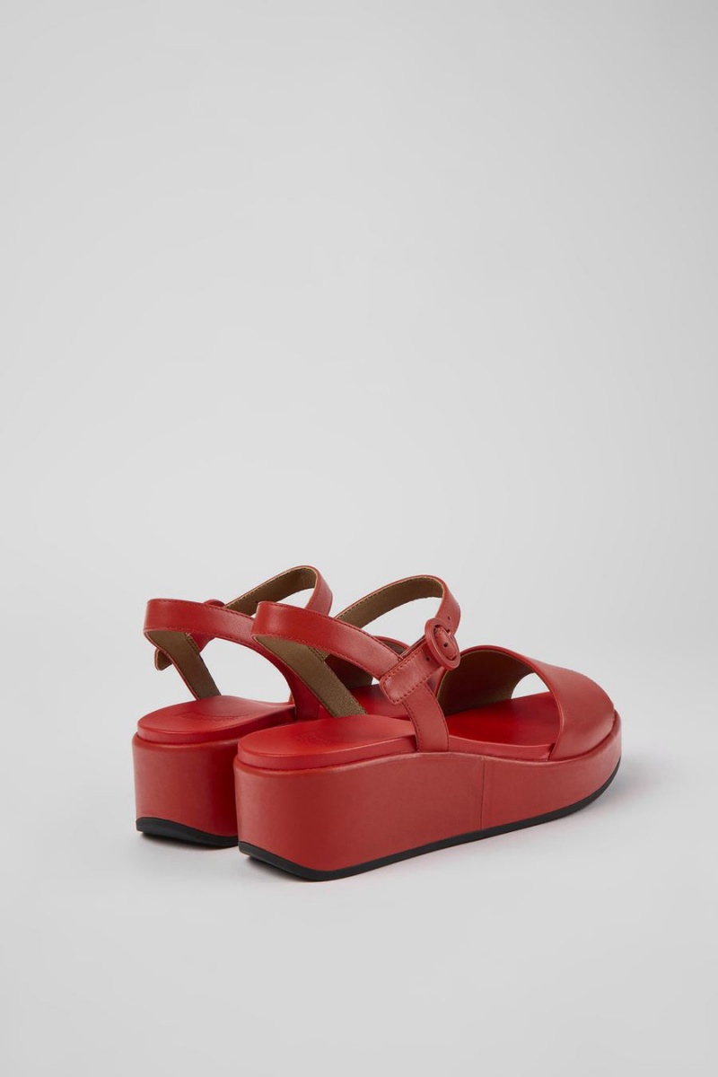 Sandalias Camper Misia Mujer Rojas | NYDCW-1975