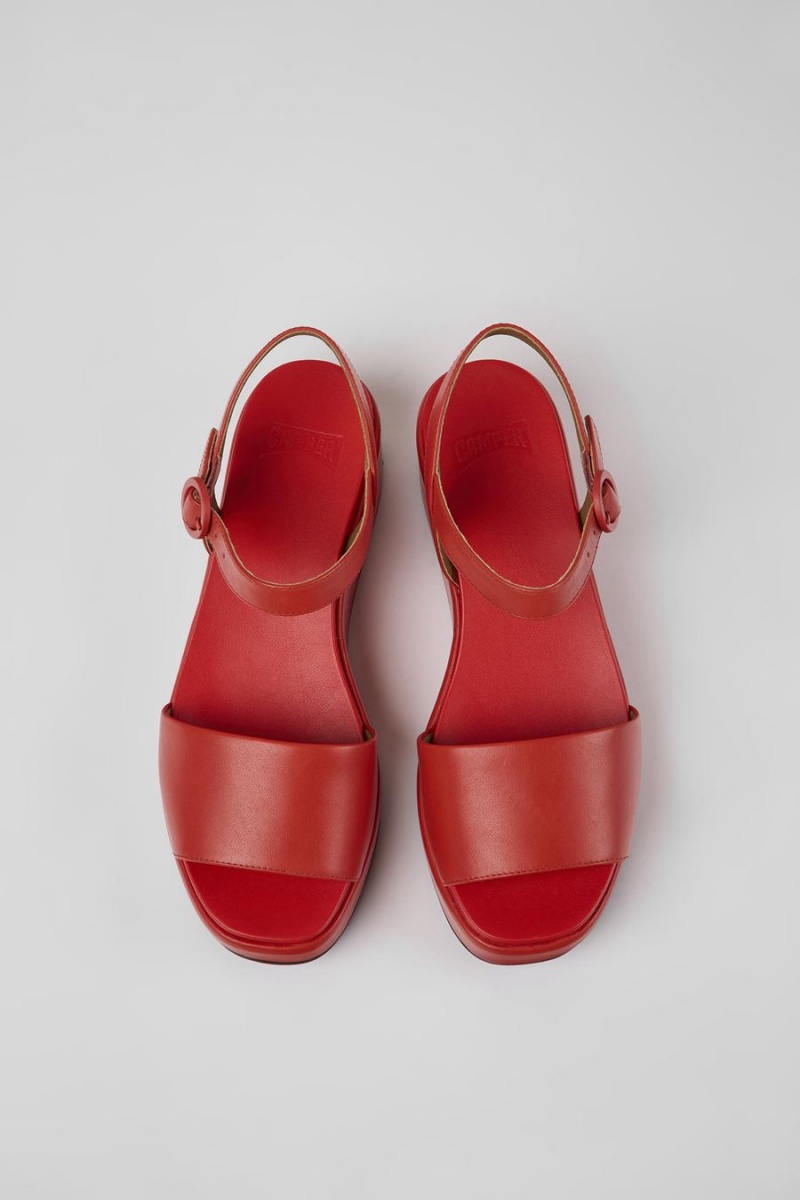 Sandalias Camper Misia Mujer Rojas | NYDCW-1975
