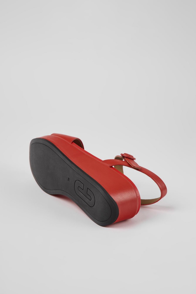 Sandalias Camper Misia Mujer Rojas | NYDCW-1975