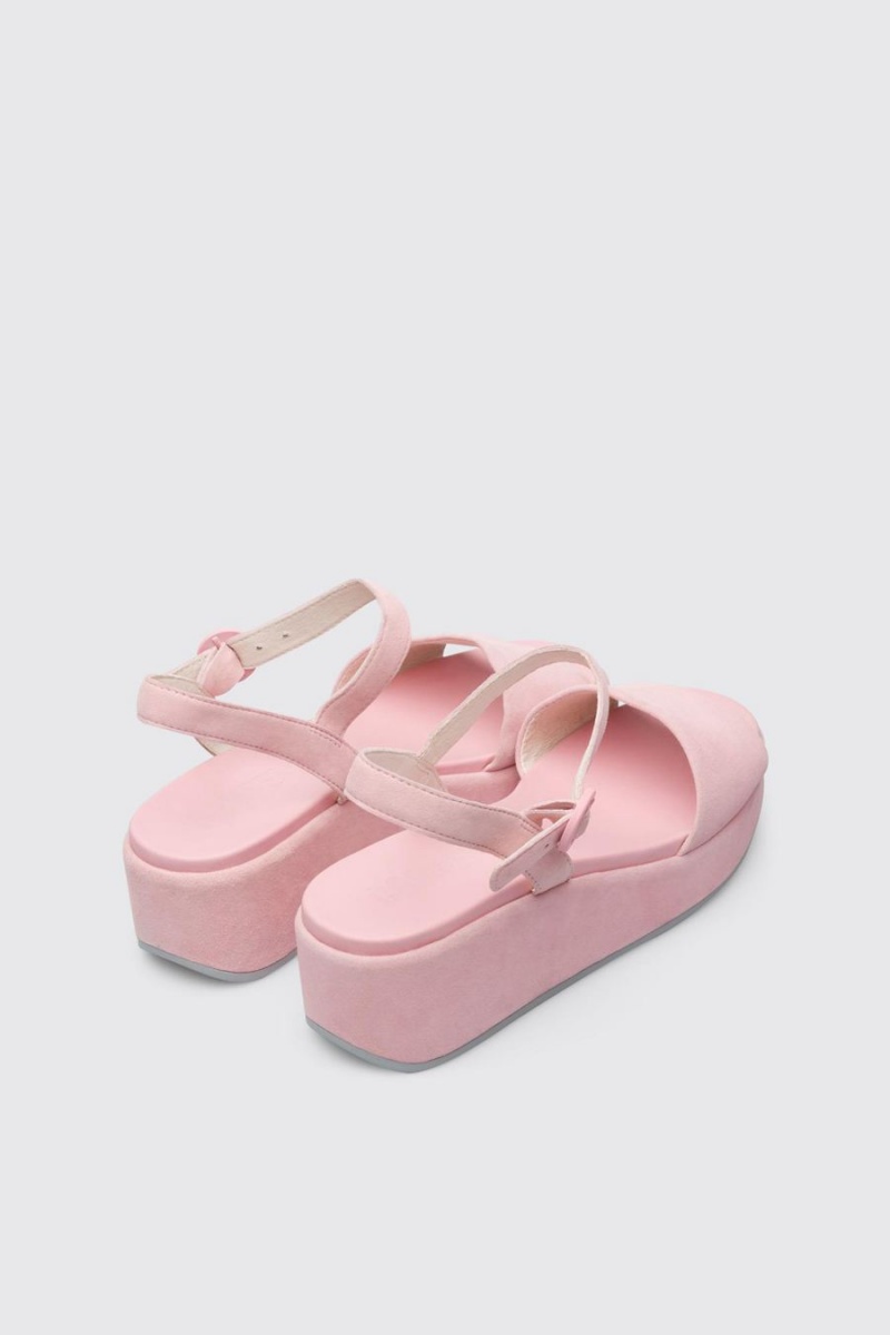 Sandalias Camper Misia Pastel Mujer Rosas | BGTAQ-4873