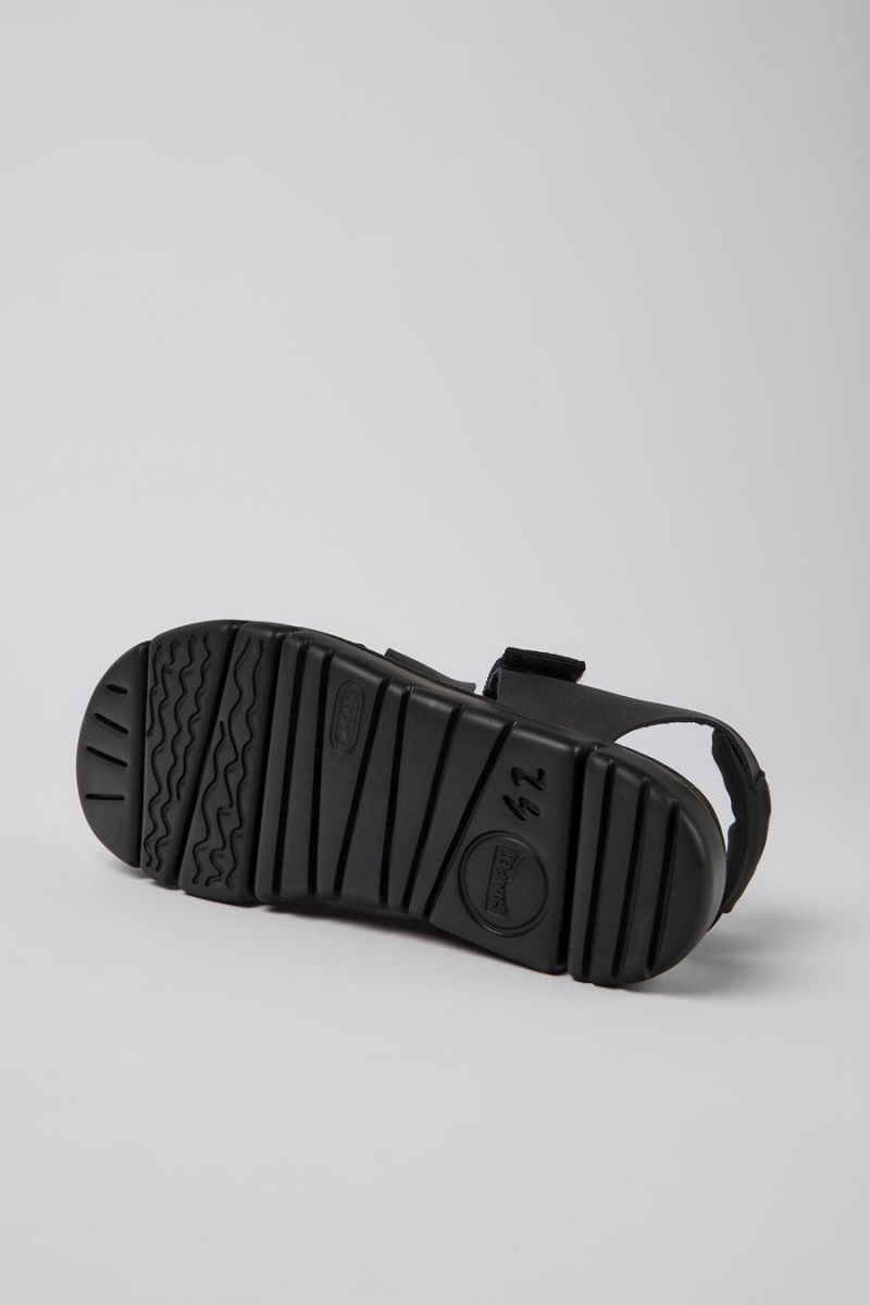 Sandalias Camper Oruga Hombre Negras | ZLJCG-2107
