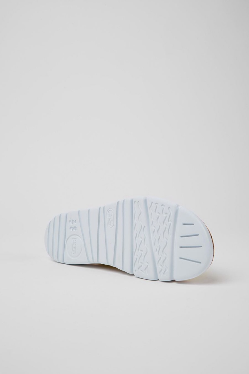Sandalias Camper Oruga Mujer Amarillo | BTRFJ-7183