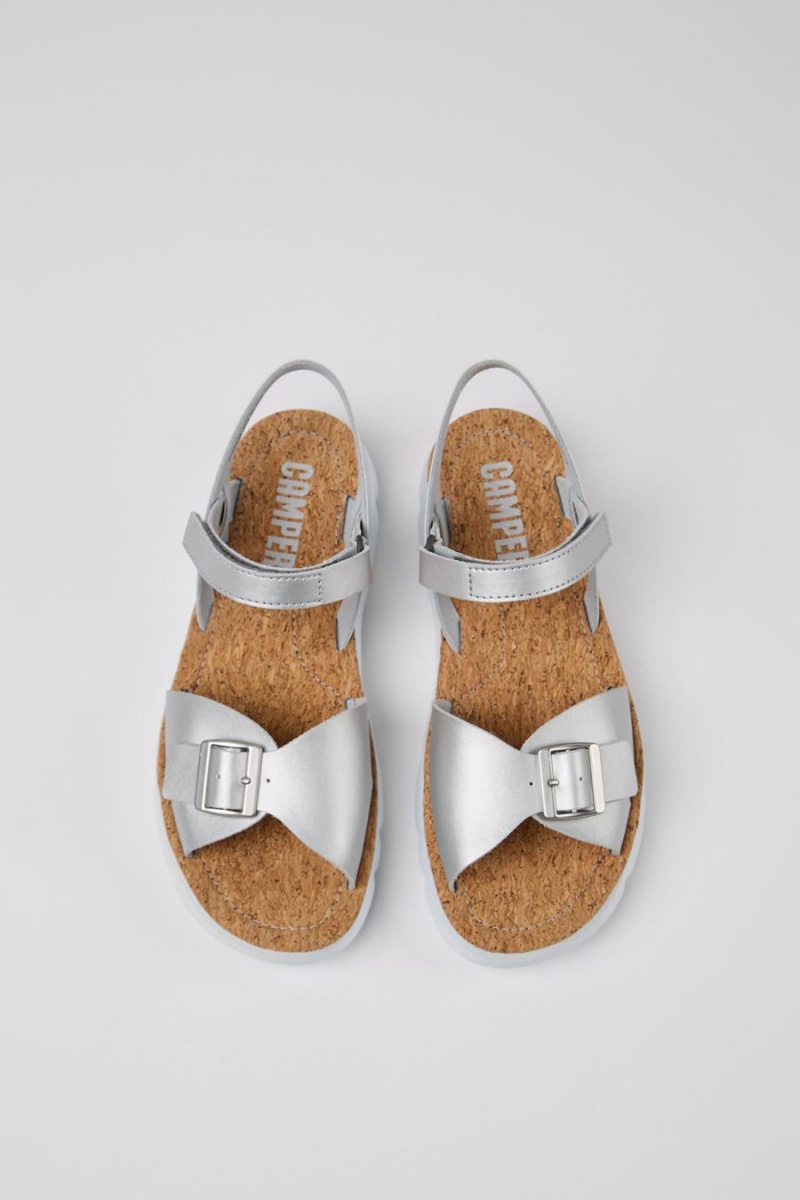 Sandalias Camper Oruga Mujer Gris | SJMZL-6194