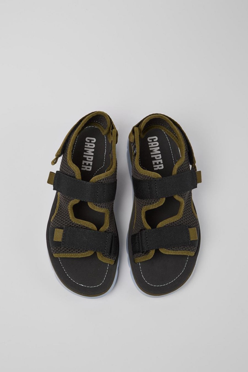 Sandalias Camper Oruga Mujer Gris | UHYVZ-5297