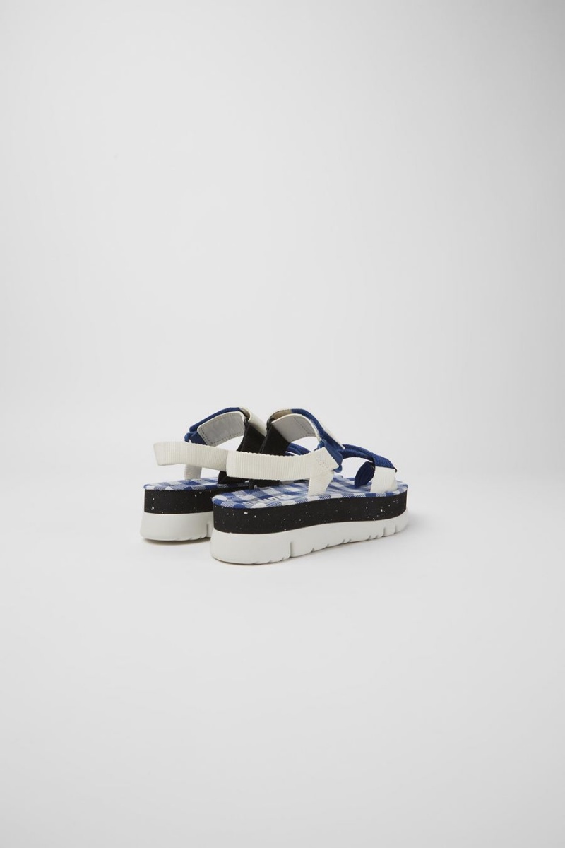Sandalias Camper Oruga Up Mujer Azules | PAKDJ-0219
