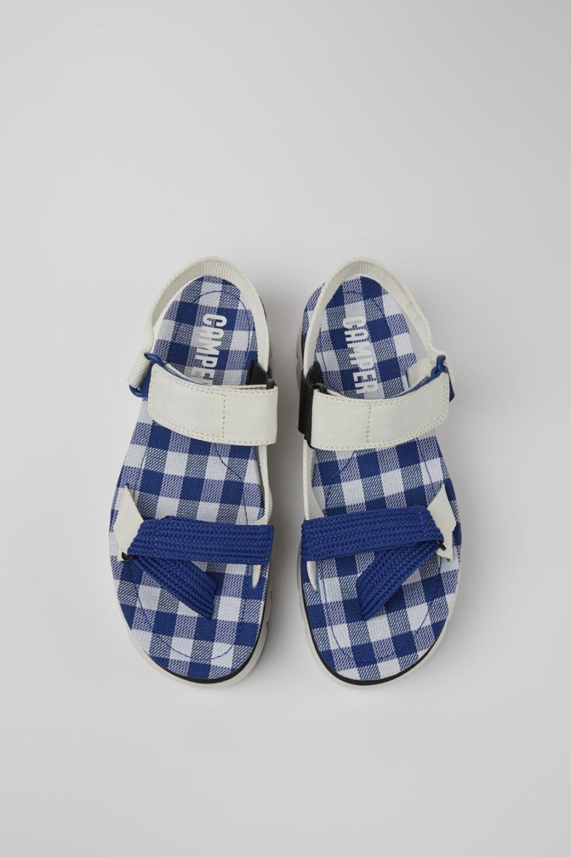 Sandalias Camper Oruga Up Mujer Azules | PAKDJ-0219