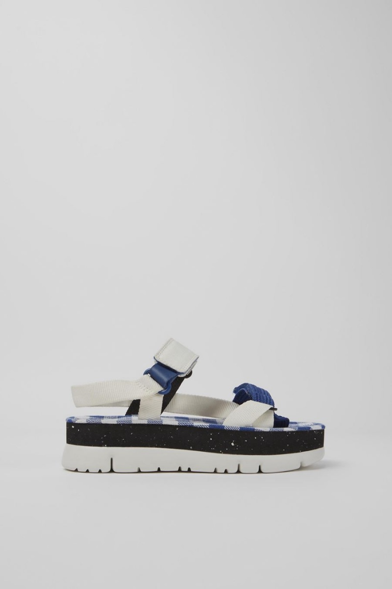 Sandalias Camper Oruga Up Mujer Azules | PAKDJ-0219
