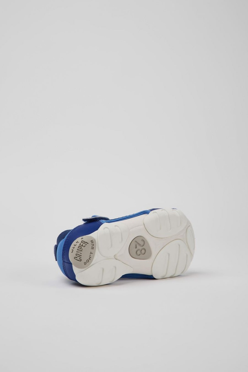 Sandalias Camper Ous Niño Azules | DLNYJ-7952