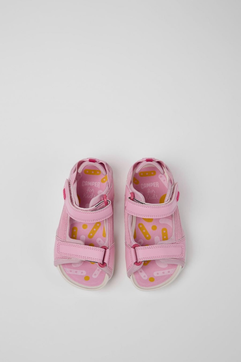Sandalias Camper Ous Niño Rosas | HBJCZ-3027