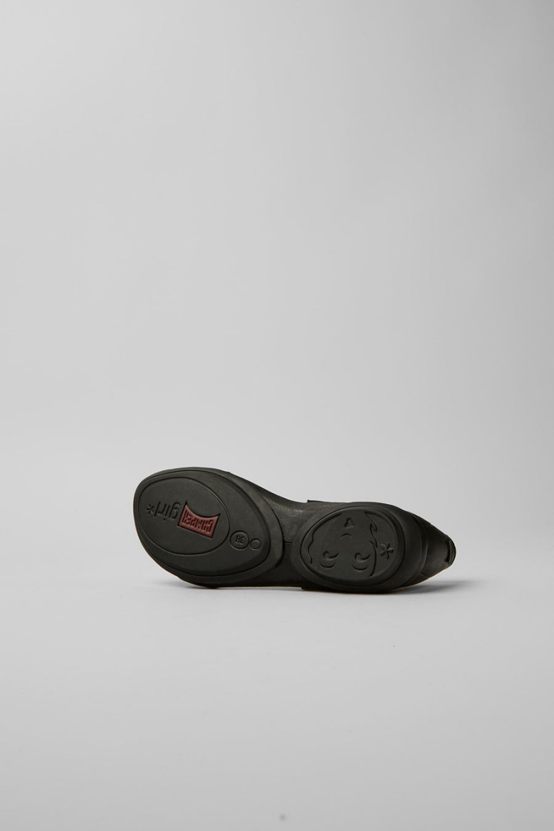 Sandalias Camper Right Mujer Negras | EOWRX-9071
