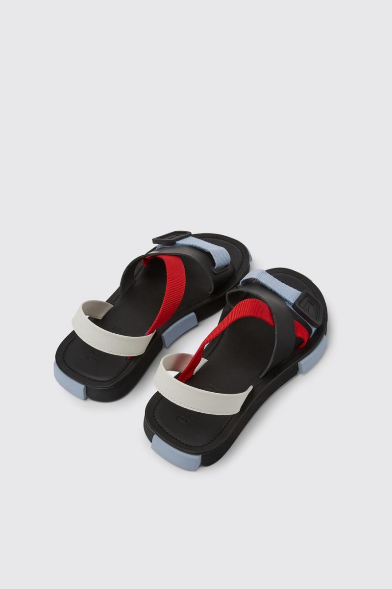 Sandalias Camper Set Mujer Negras | AZURI-7923