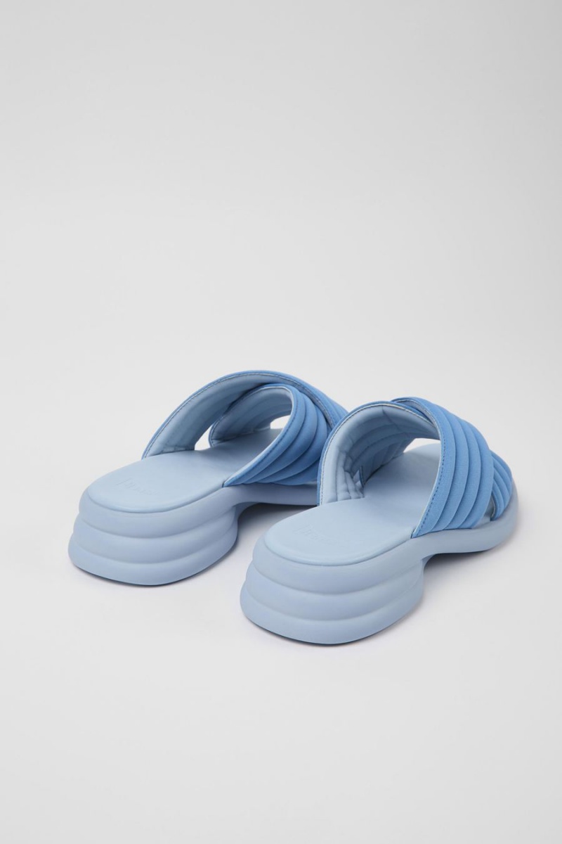 Sandalias Camper Spiro Textil Mujer Azules | SAXEZ-7392
