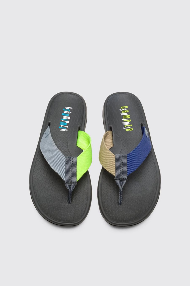 Sandalias Camper Twins Textil Hombre Multicolor | MHFLZ-6852