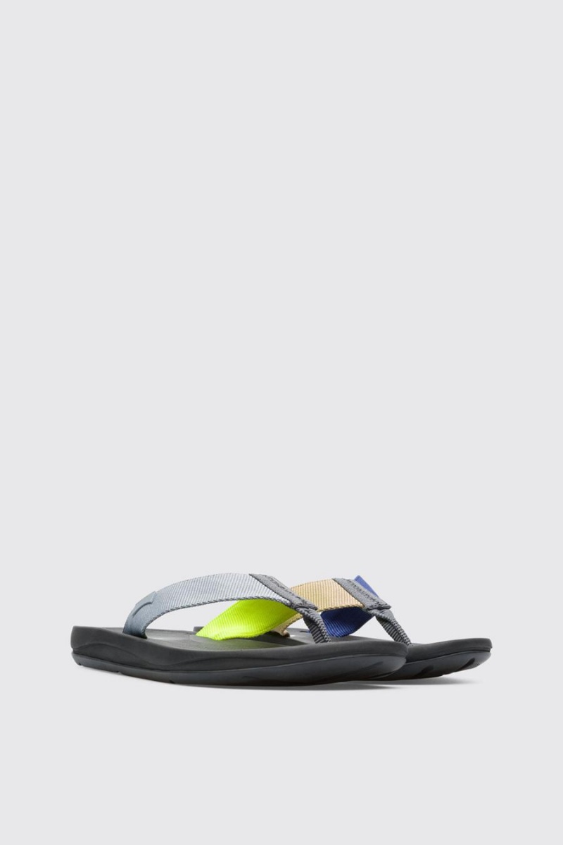 Sandalias Camper Twins Textil Hombre Multicolor | MHFLZ-6852